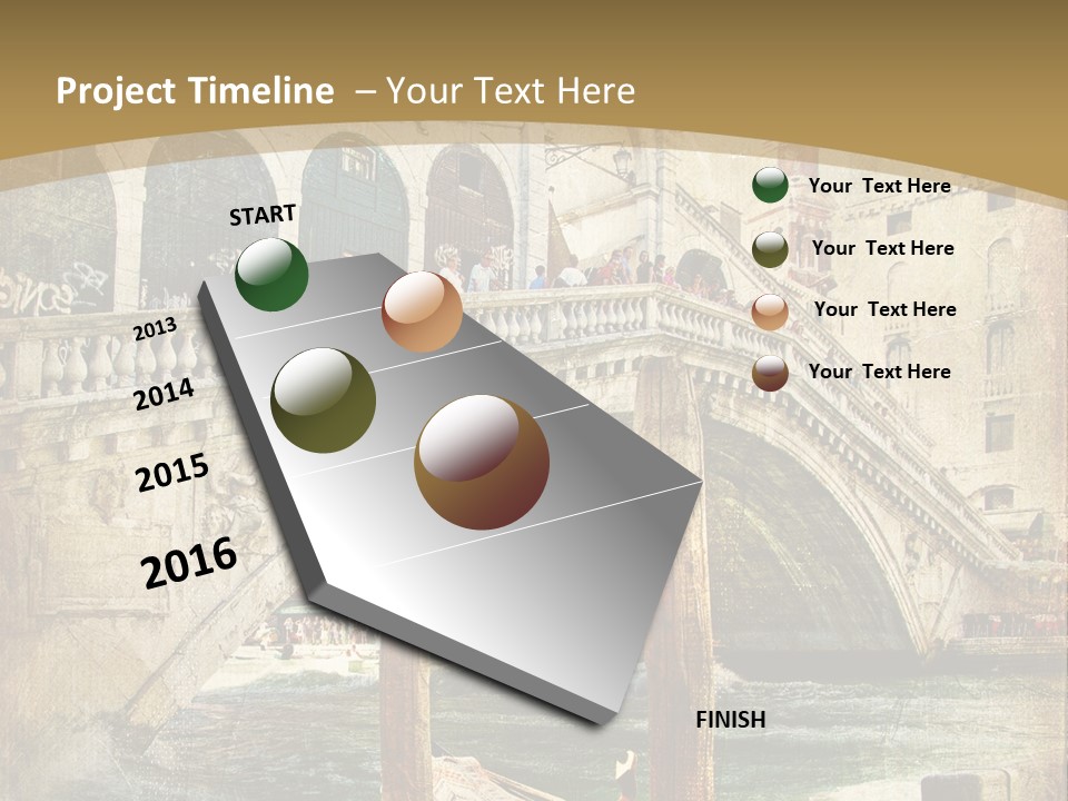 Art Boat Tourism PowerPoint Template