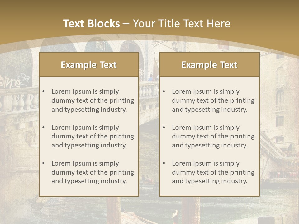 Art Boat Tourism PowerPoint Template