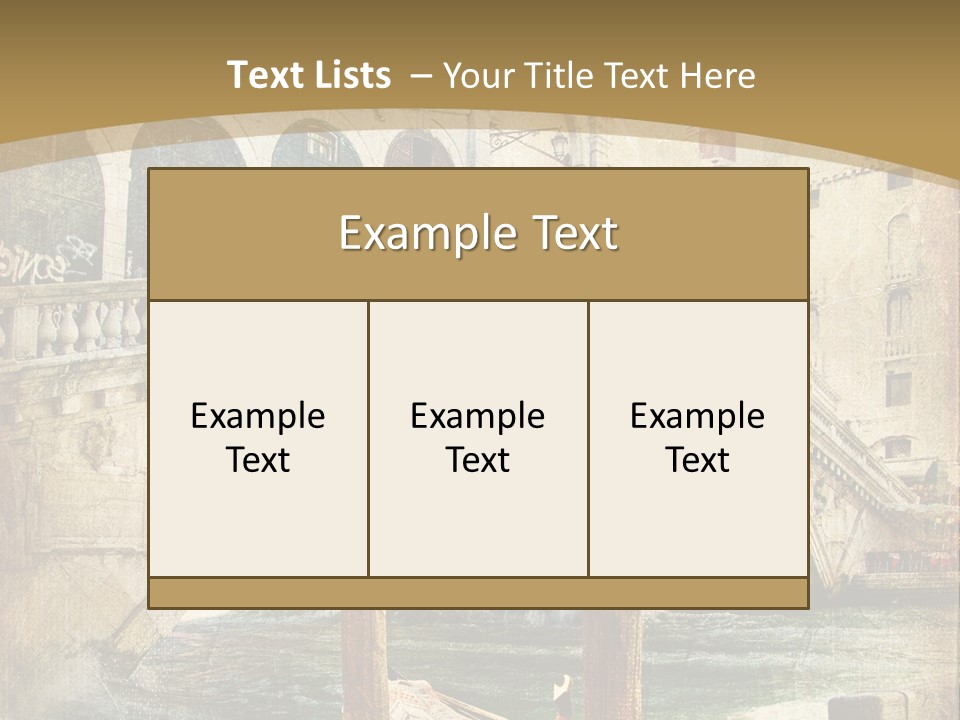 Art Boat Tourism PowerPoint Template