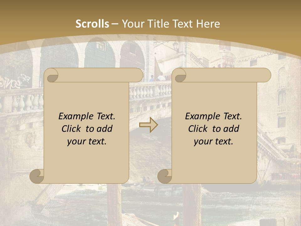 Art Boat Tourism PowerPoint Template