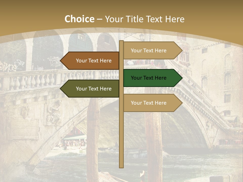 Art Boat Tourism PowerPoint Template