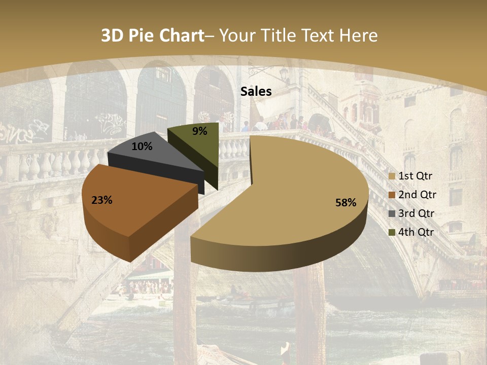 Art Boat Tourism PowerPoint Template