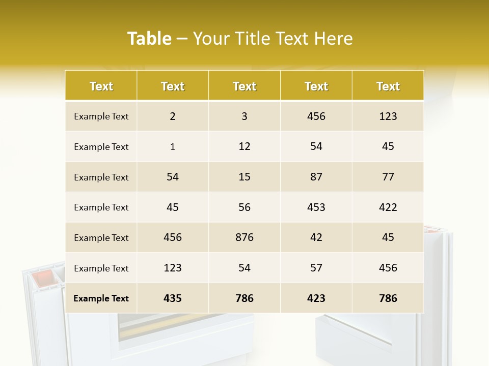 Elements Isolated Profile PowerPoint Template