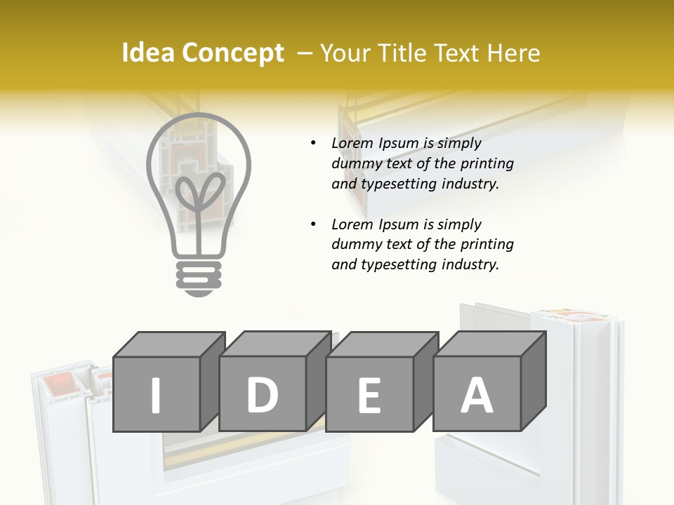 Elements Isolated Profile PowerPoint Template
