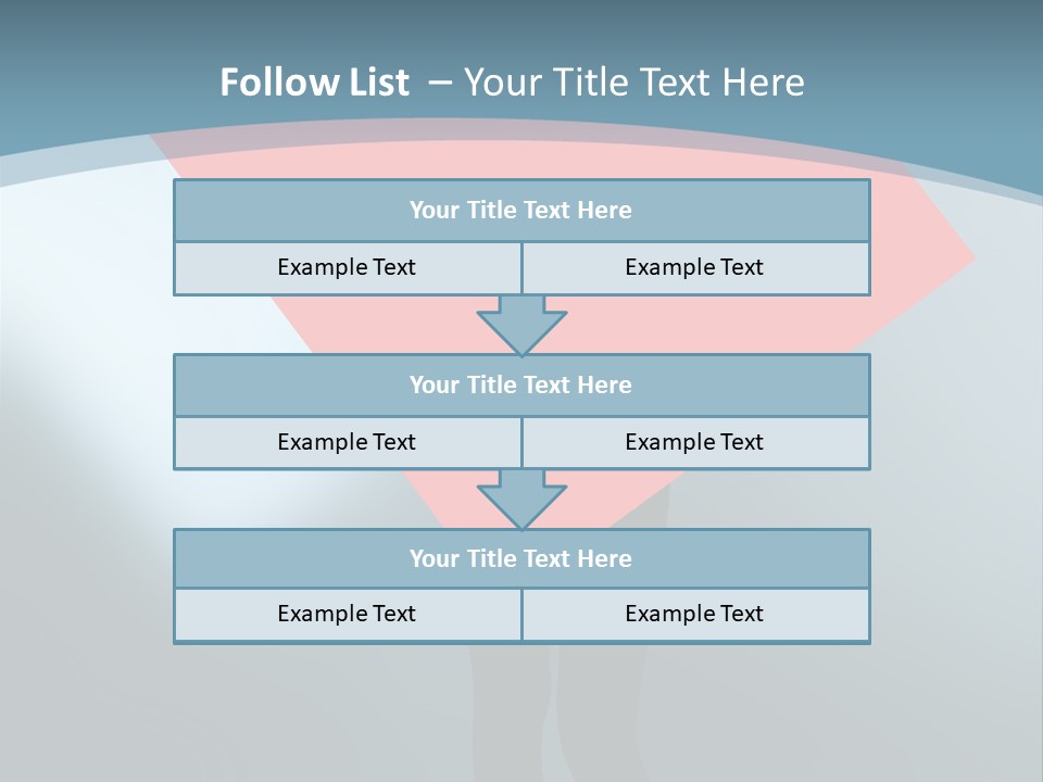Model Red Fashion PowerPoint Template