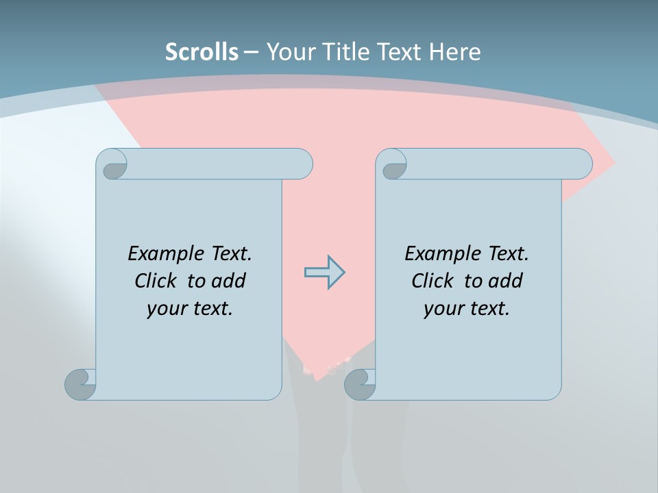 Model Red Fashion PowerPoint Template