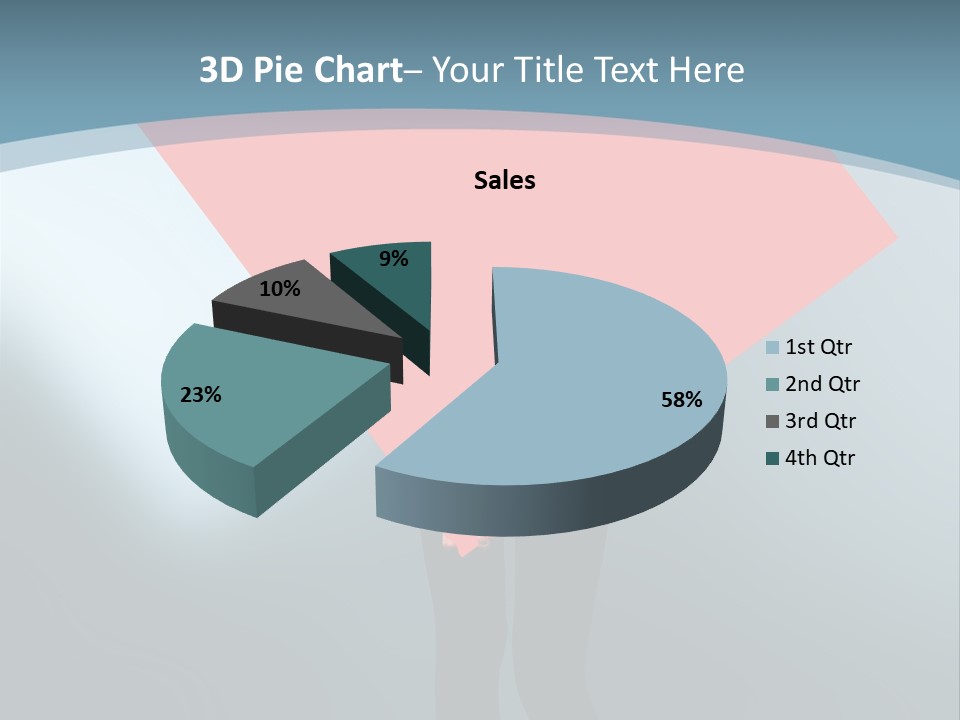 Model Red Fashion PowerPoint Template