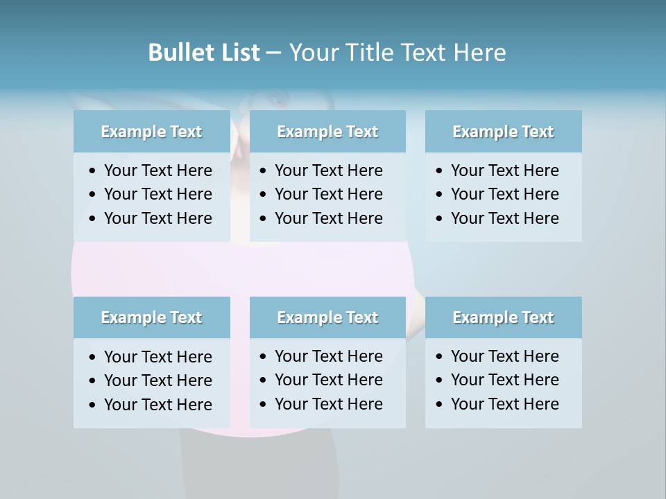 Eye Unusual Make Up PowerPoint Template