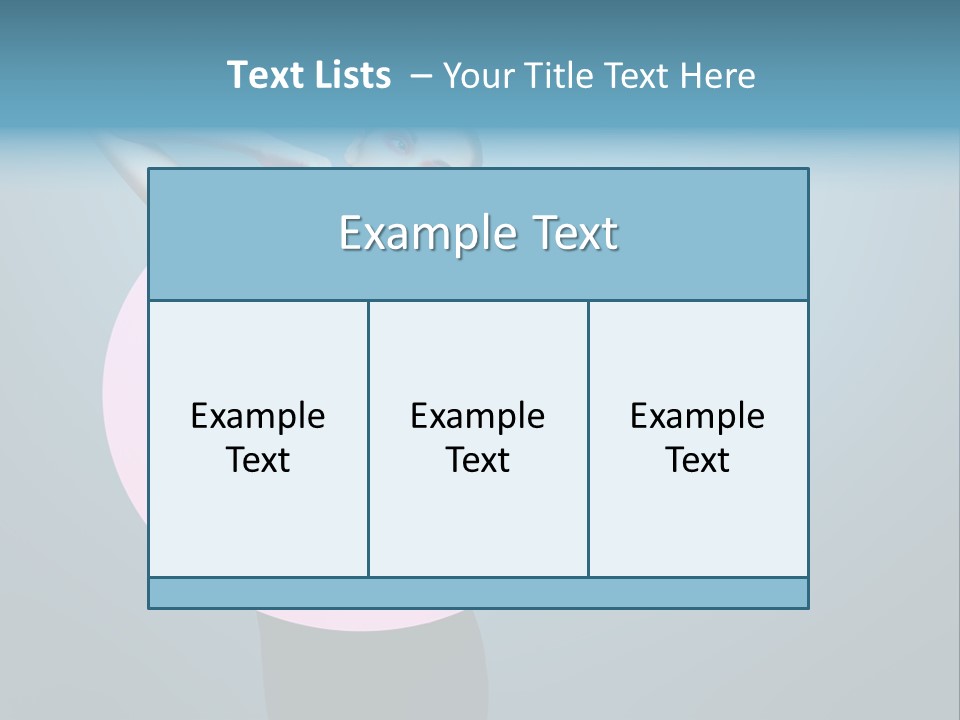 Eye Unusual Make Up PowerPoint Template