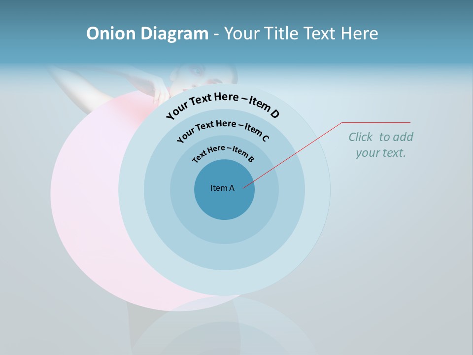 Eye Unusual Make Up PowerPoint Template