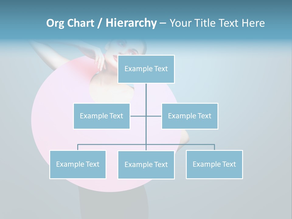 Eye Unusual Make Up PowerPoint Template