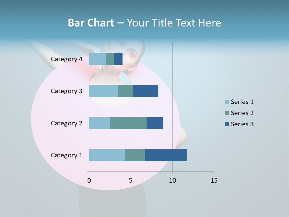 Eye Unusual Make Up PowerPoint Template