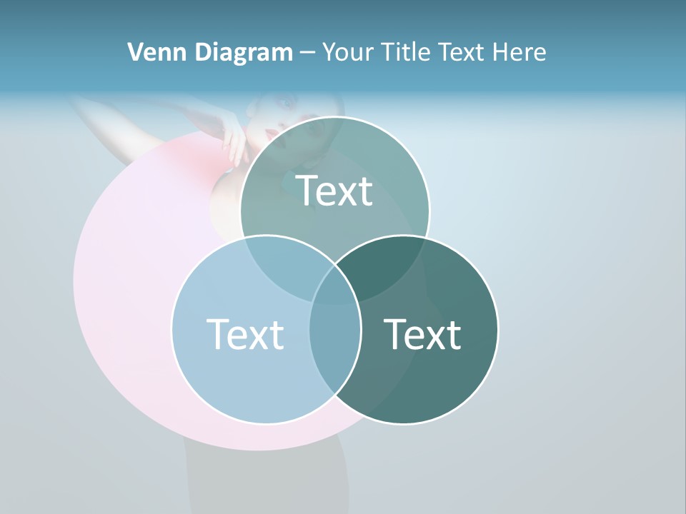 Eye Unusual Make Up PowerPoint Template