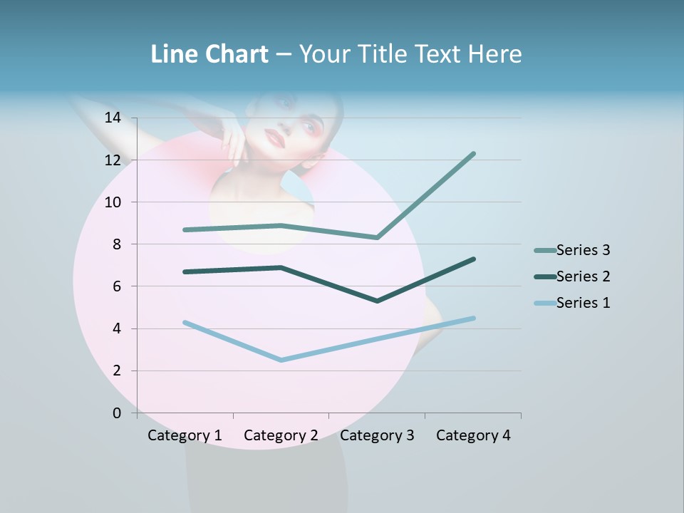 Eye Unusual Make Up PowerPoint Template