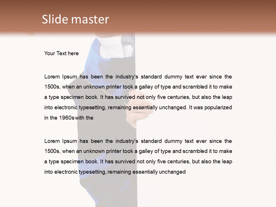 Adult Placard Graduation PowerPoint Template