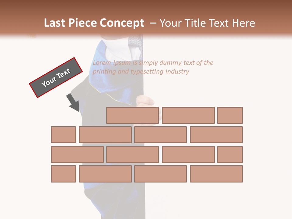 Adult Placard Graduation PowerPoint Template