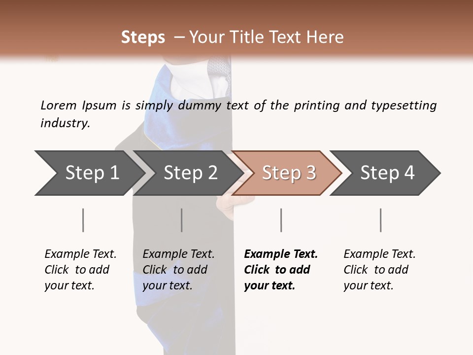Adult Placard Graduation PowerPoint Template