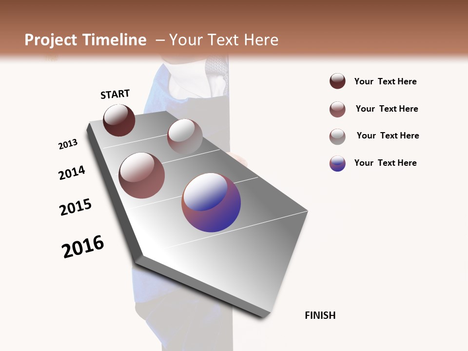 Adult Placard Graduation PowerPoint Template