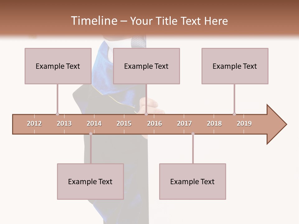 Adult Placard Graduation PowerPoint Template