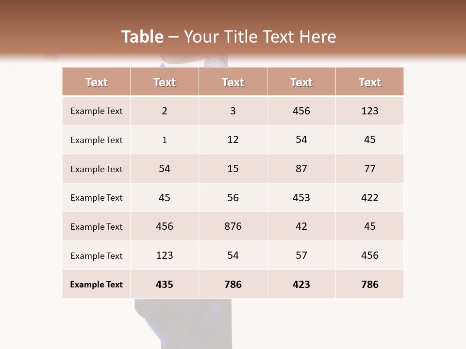 Adult Placard Graduation PowerPoint Template