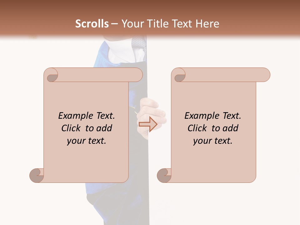 Adult Placard Graduation PowerPoint Template