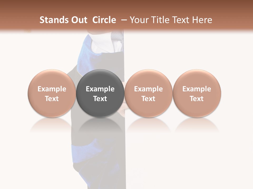 Adult Placard Graduation PowerPoint Template