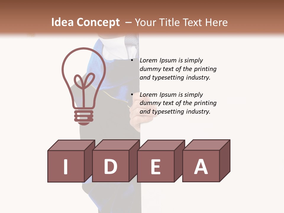 Adult Placard Graduation PowerPoint Template