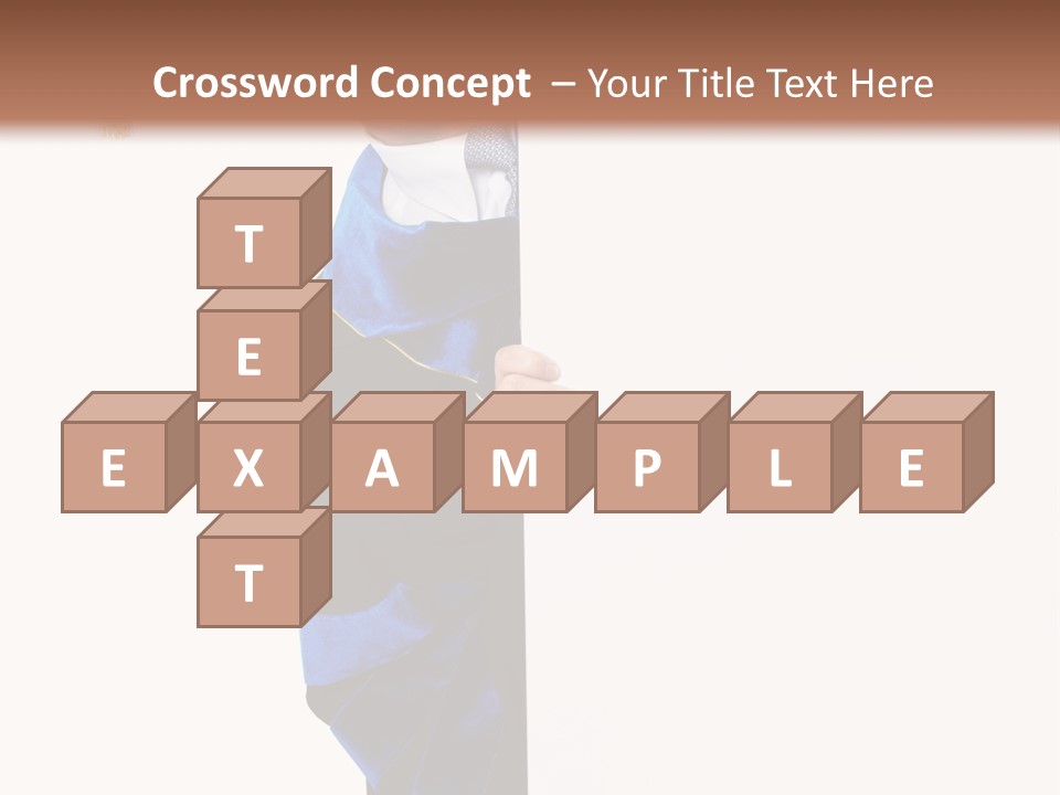 Adult Placard Graduation PowerPoint Template