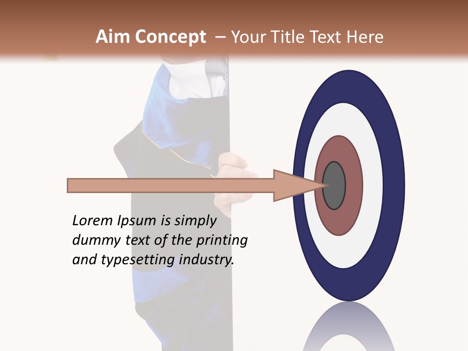 Adult Placard Graduation PowerPoint Template