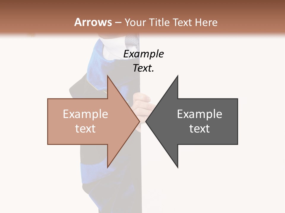 Adult Placard Graduation PowerPoint Template