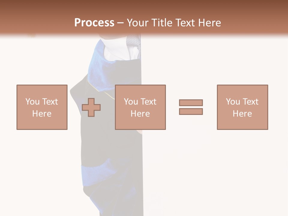 Adult Placard Graduation PowerPoint Template