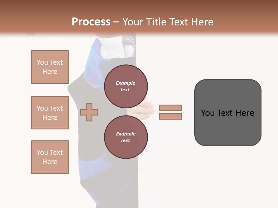 Adult Placard Graduation PowerPoint Template