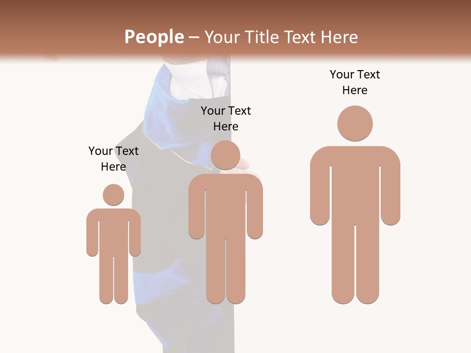 Adult Placard Graduation PowerPoint Template