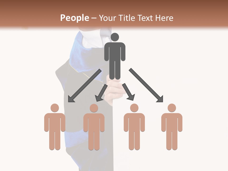 Adult Placard Graduation PowerPoint Template