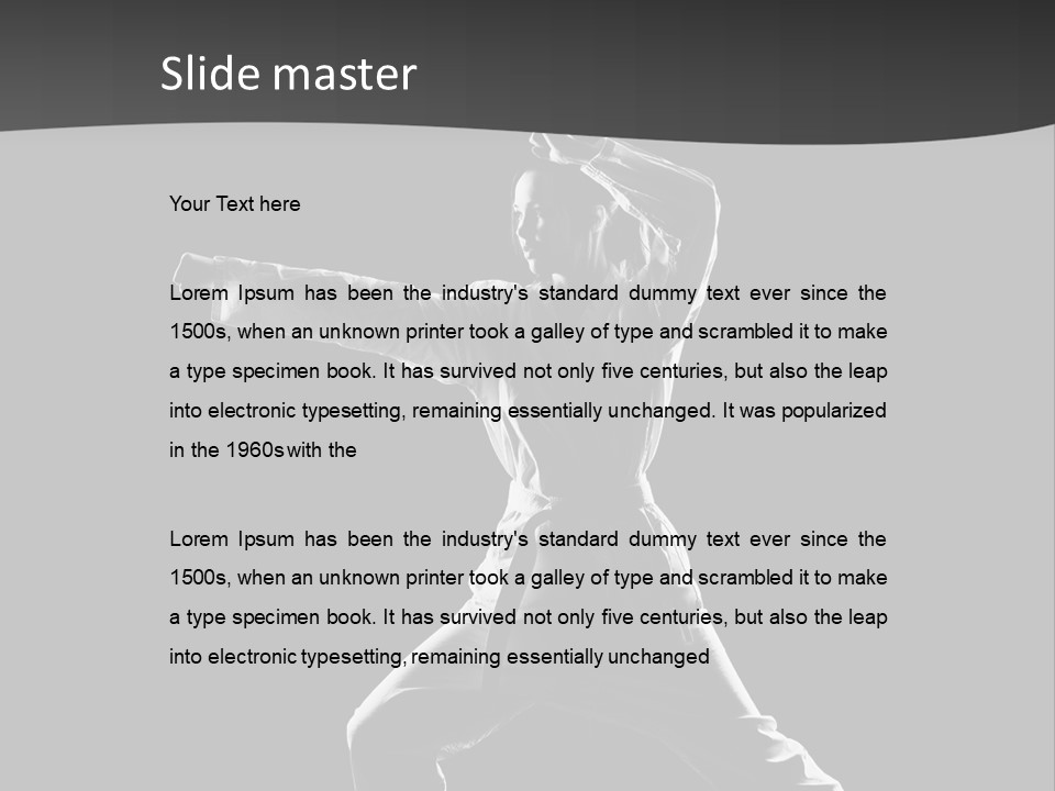 Sport Power People PowerPoint Template