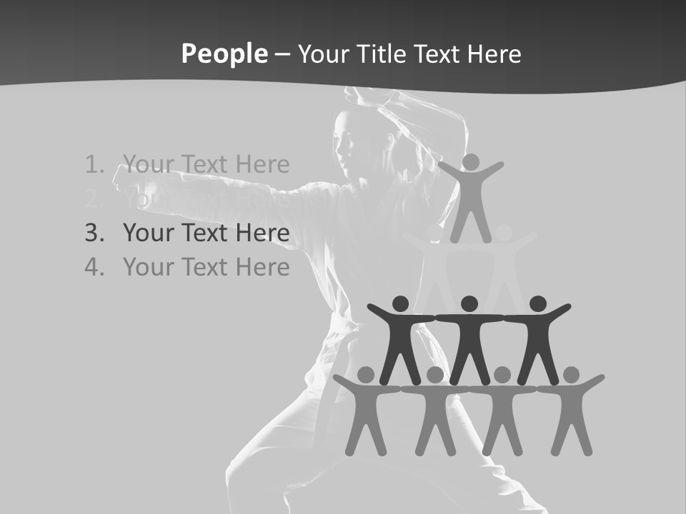 Sport Power People PowerPoint Template