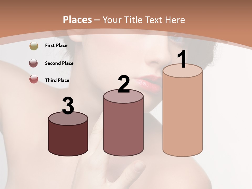 Skincare Gorgeous Female PowerPoint Template
