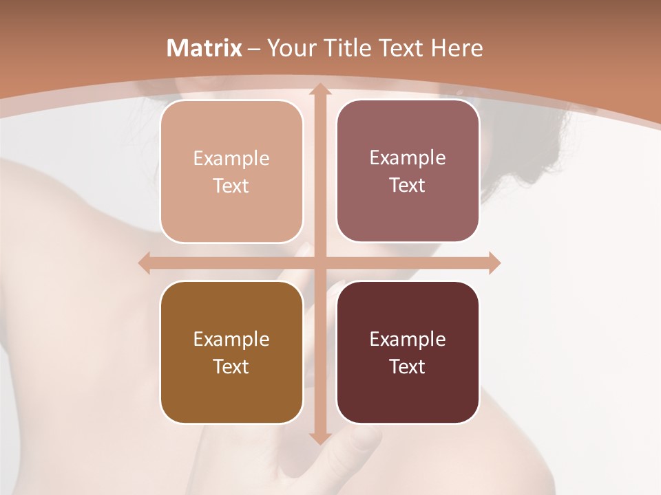 Skincare Gorgeous Female PowerPoint Template