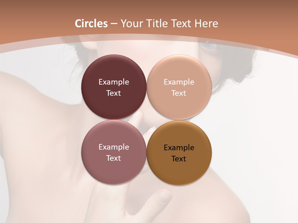 Skincare Gorgeous Female PowerPoint Template