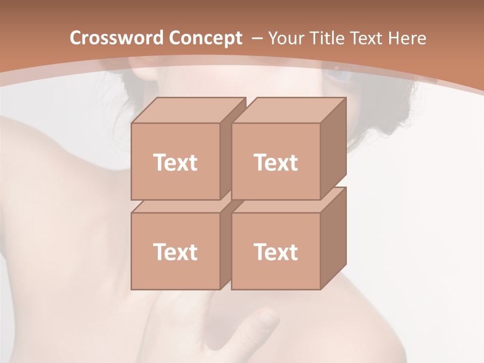 Skincare Gorgeous Female PowerPoint Template