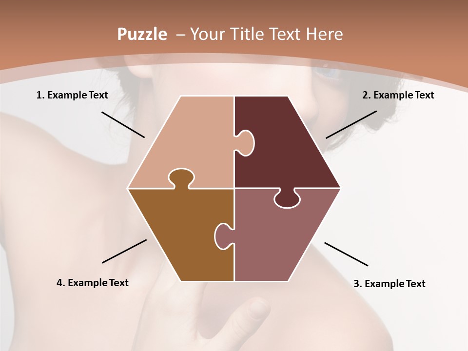 Skincare Gorgeous Female PowerPoint Template