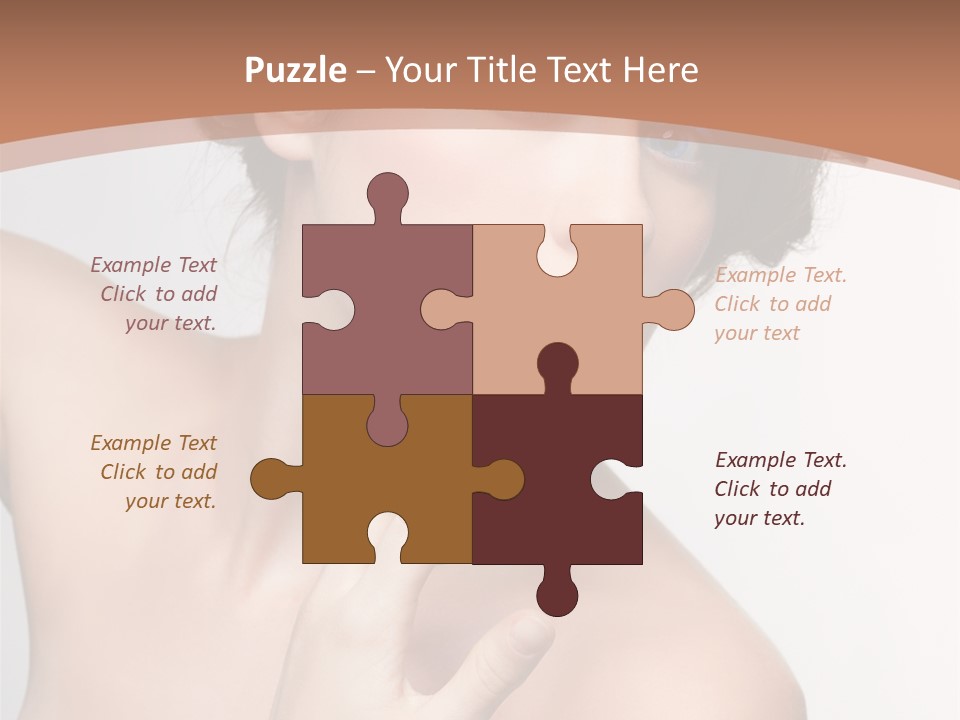 Skincare Gorgeous Female PowerPoint Template