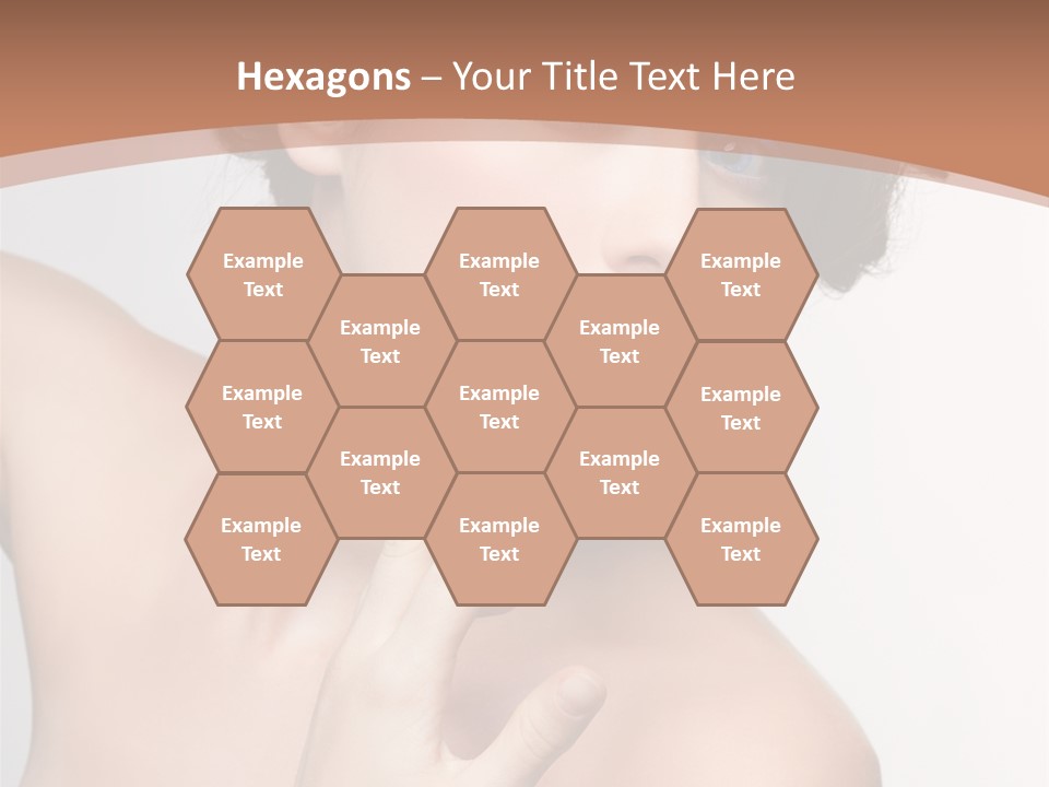 Skincare Gorgeous Female PowerPoint Template