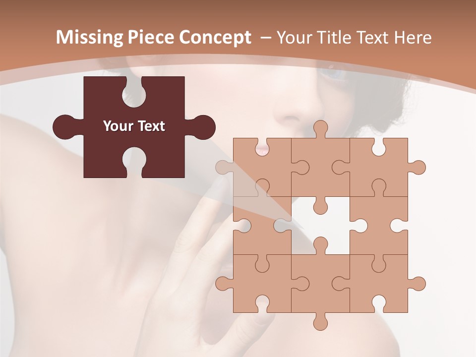 Skincare Gorgeous Female PowerPoint Template