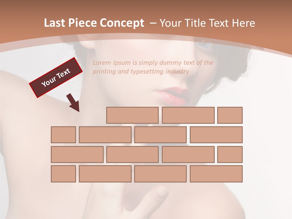 Skincare Gorgeous Female PowerPoint Template