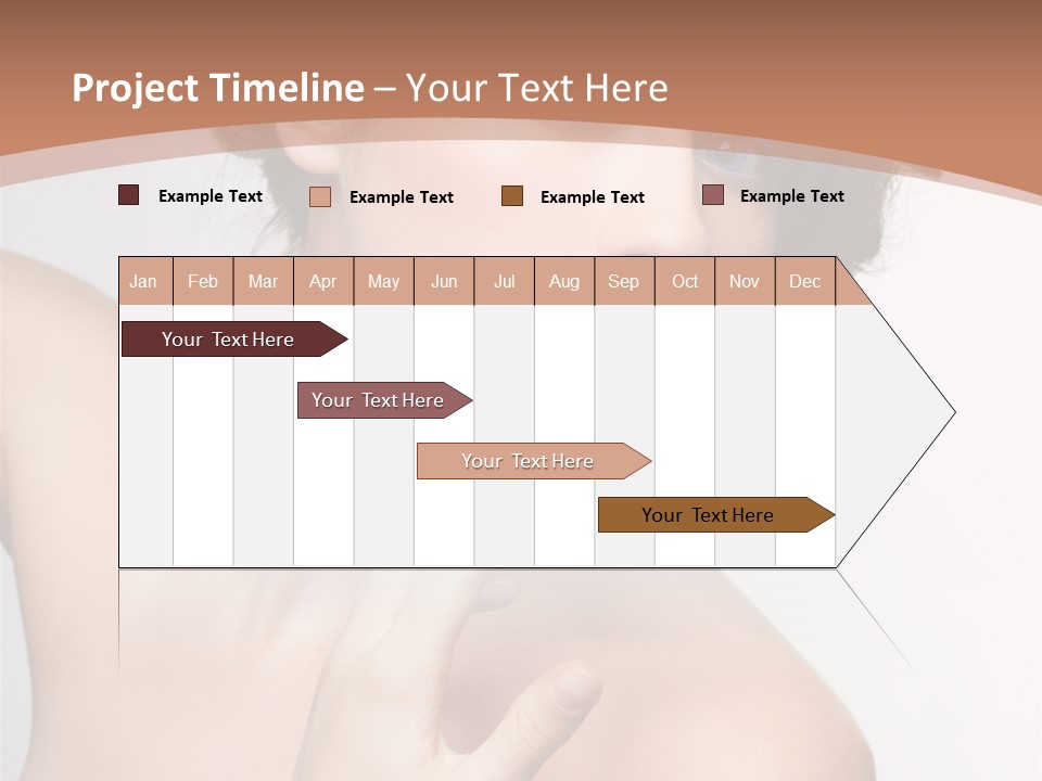 Skincare Gorgeous Female PowerPoint Template