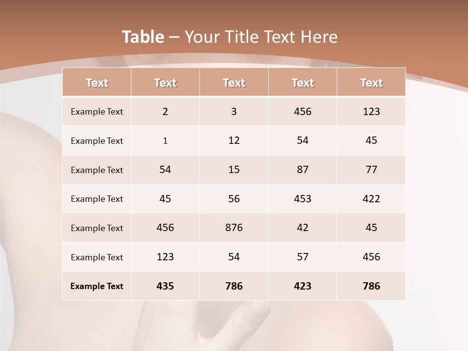 Skincare Gorgeous Female PowerPoint Template