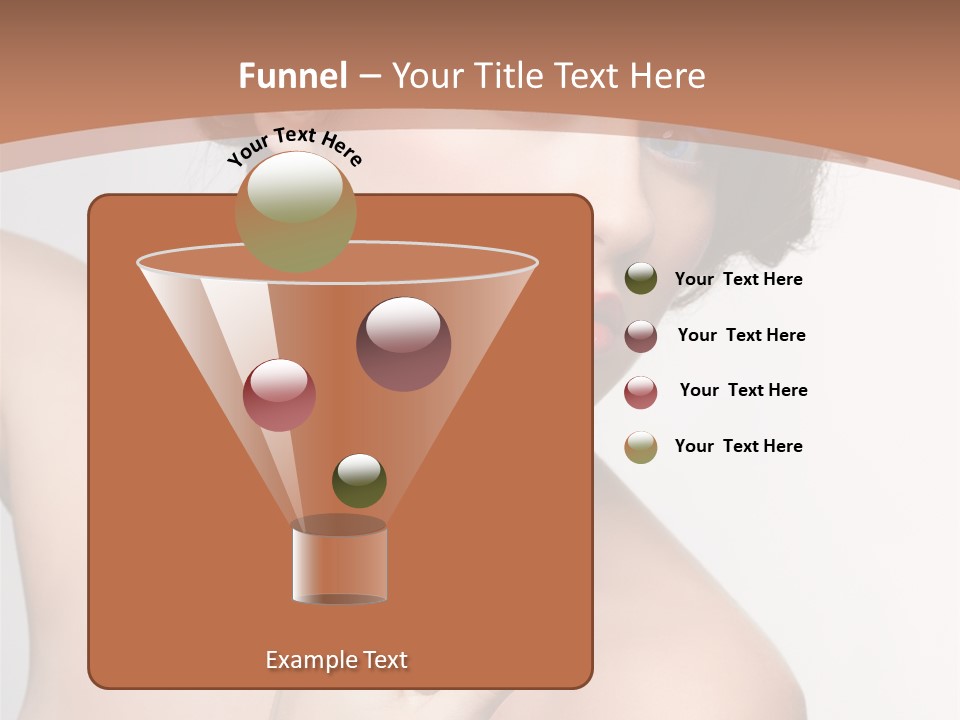 Skincare Gorgeous Female PowerPoint Template