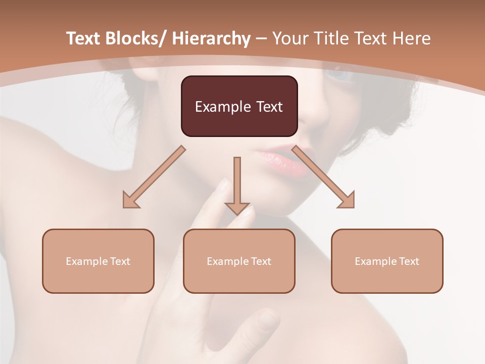 Skincare Gorgeous Female PowerPoint Template