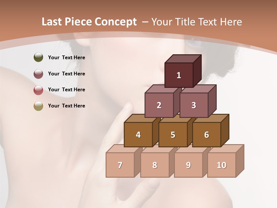 Skincare Gorgeous Female PowerPoint Template